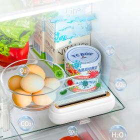 Purificateur d'air pour réfrigérateur et  stérilisateur , désodorisant , garde les aliments et la fraîcheur منقي ومعقم هواء الثلاجة، ومزيل الروائح الكريهة، ويحافظ على الطعام طازجًا