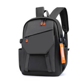 Sac à Dos Urbain Style Décontracté Tissue Imperméable Noir – حقيبة ظهر رجالية