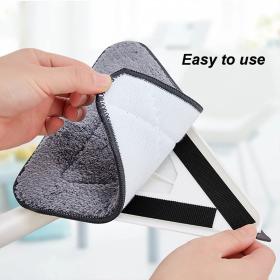 Vadrouille de Nettoyage avec Manche Long Pliable à 180° avec Grattoir – ممسحة من ميكروفيبر للتنظيف في أصعب المناطق