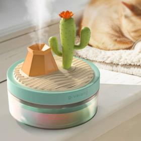 Humidificateur Portable avec Décoration de Paysage et Grand Réservoir de 320 ml – معطر جو محمول