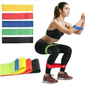 Bande 5Pcs de résistance élastique extensible pour l’entraînement