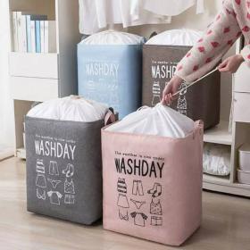 Panier à linge de grande capacité pliable pour vêtements couette, vêtements sales pour salle de bain moderne